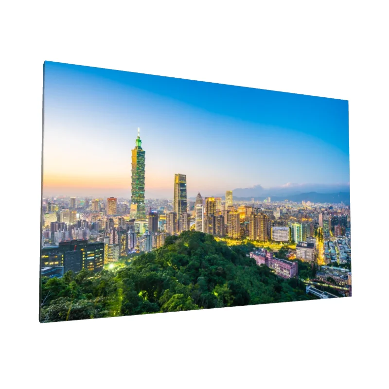 Tablou canvas: Panoramă Urbană Taipei la Apus - Image 1