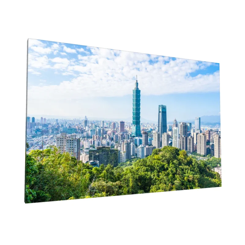 Tablou canvas: Panoramă Urbană Taipei în Lumina Zilei - Image 1