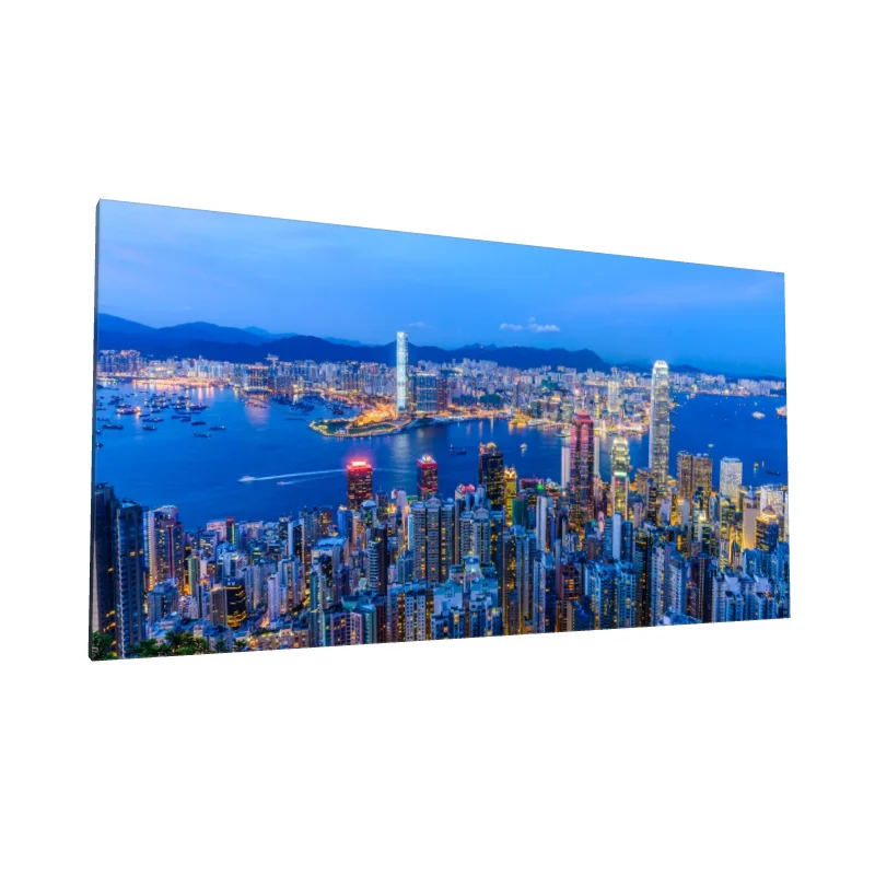 Tablou canvas: Panoramă Nocturnă Hong Kong - Image 1