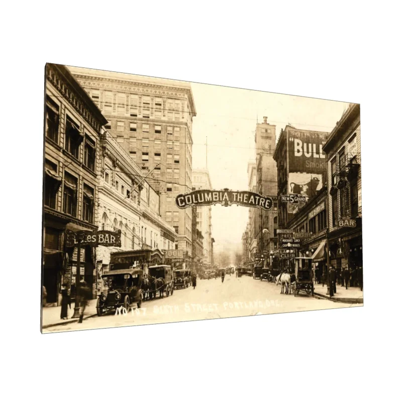 Tablou canvas: Stradă Istorică din Portland