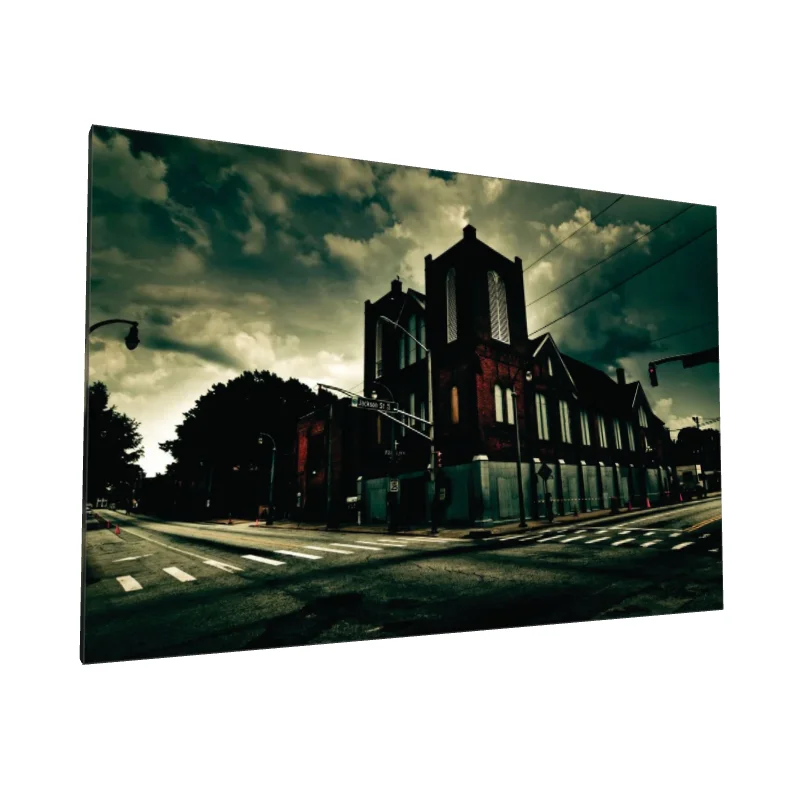 Tablou canvas: Biserică Întunecată la Apus