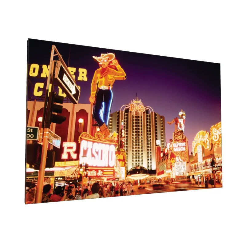 Tablou canvas: Strălucirea Neonului în Oraș Noaptea
