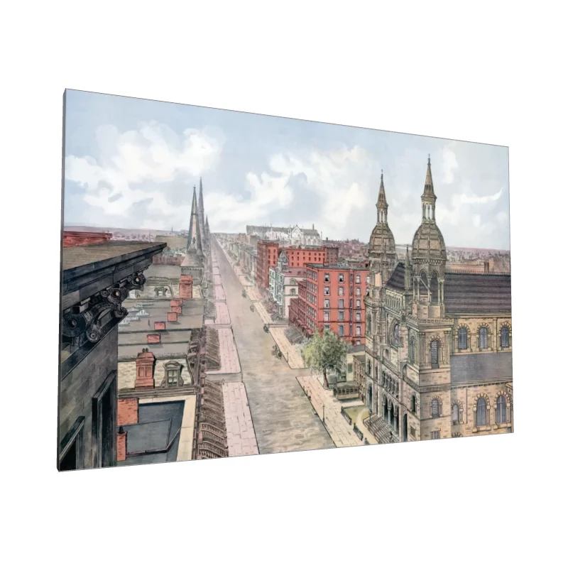 Tablou canvas: Vedere Urbană cu Clădiri Istorice - Image 1