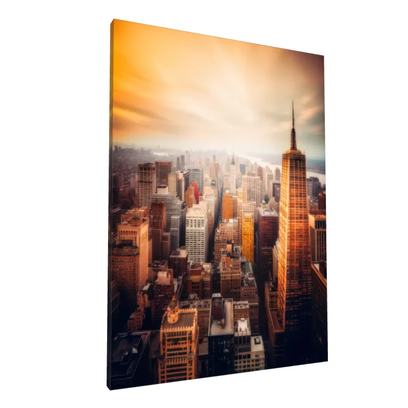 Tablou canvas: Apus Urban în Orașul New York