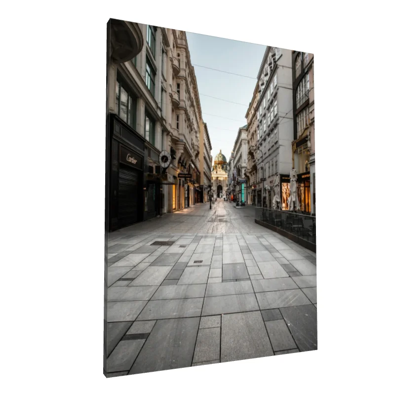 Tablou canvas: Stradă Istorică cu Clădiri Elegante