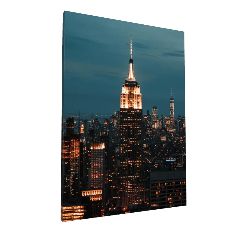 Tablou canvas: Empire State Building Noaptea