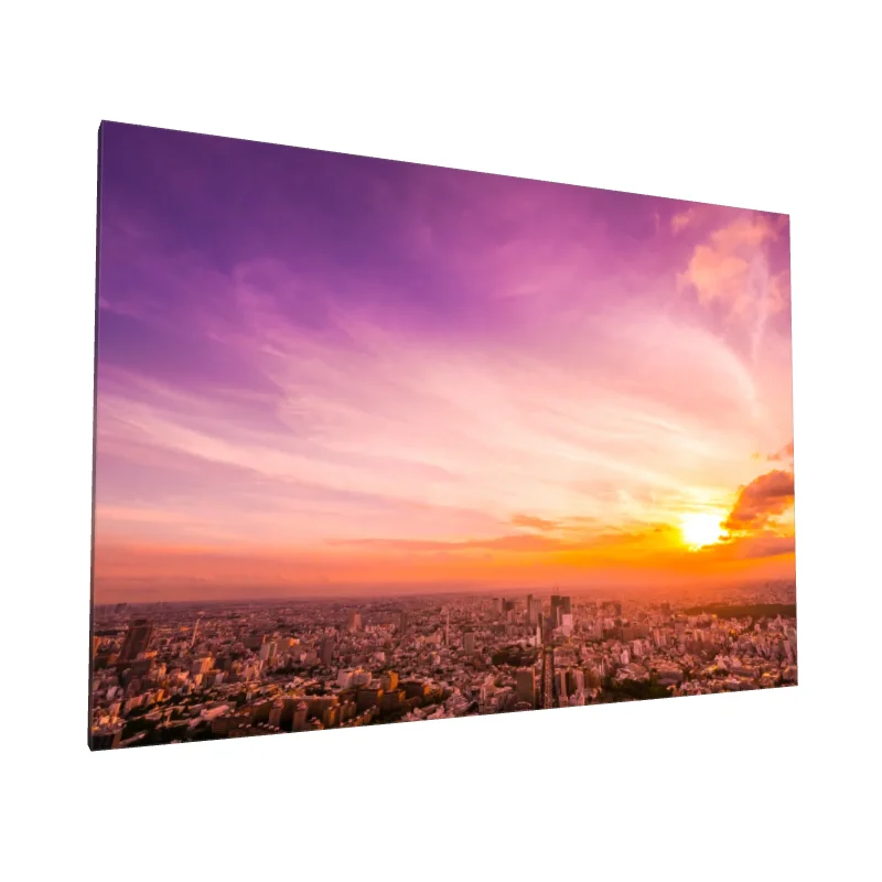 Tablou canvas: Apus Urban Vibrant peste Metropolă - Image 1