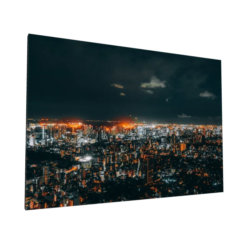 Tablou canvas: Panoramă Urbană Nocturnă Luminoasă