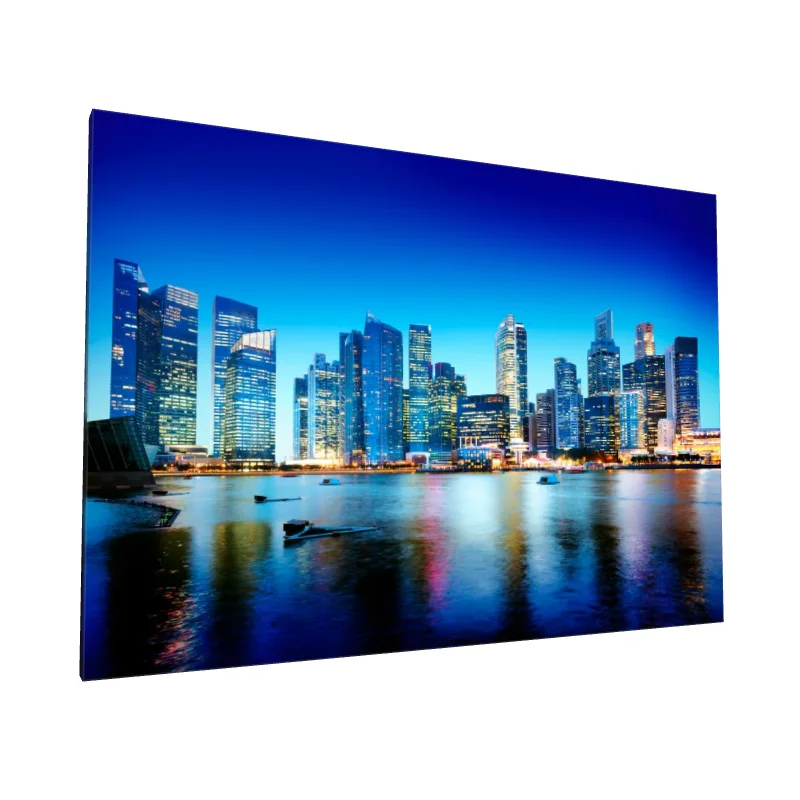 Tablou canvas: Skyline Nocturn cu Clădiri Iluminate