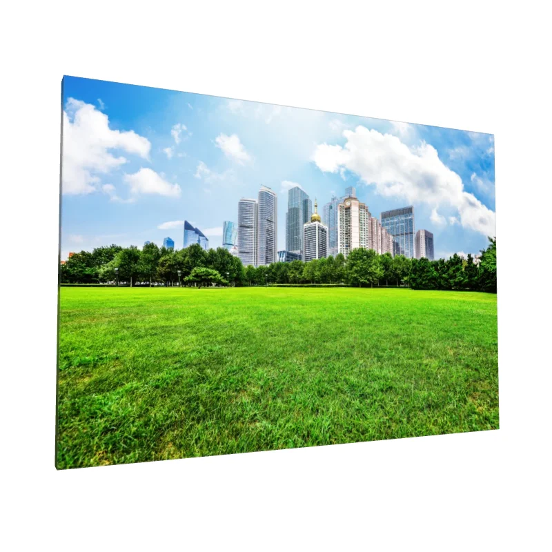 Tablou canvas: Panoramă Urbană cu Zgârie-Nori și Parc