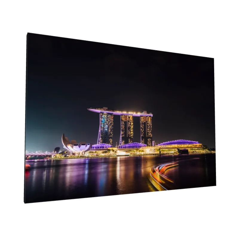 Tablou canvas: Panorama Nocturnă a Orașului Singapore - Image 1