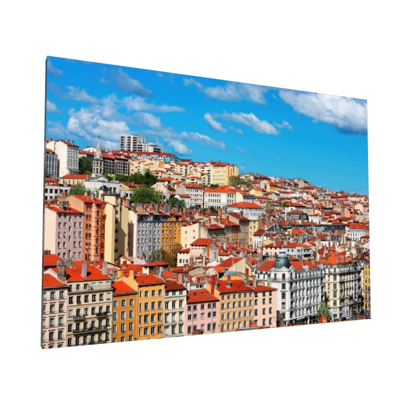 Tablou canvas: Panoramă Colorată a Orașului Lyon