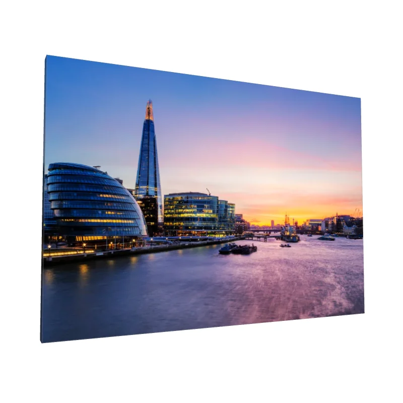 Tablou canvas: Apus Urban la Londra pe Râul Tamisa