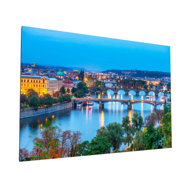 Tablou canvas: Poduri Iconice din Praga la Amurg