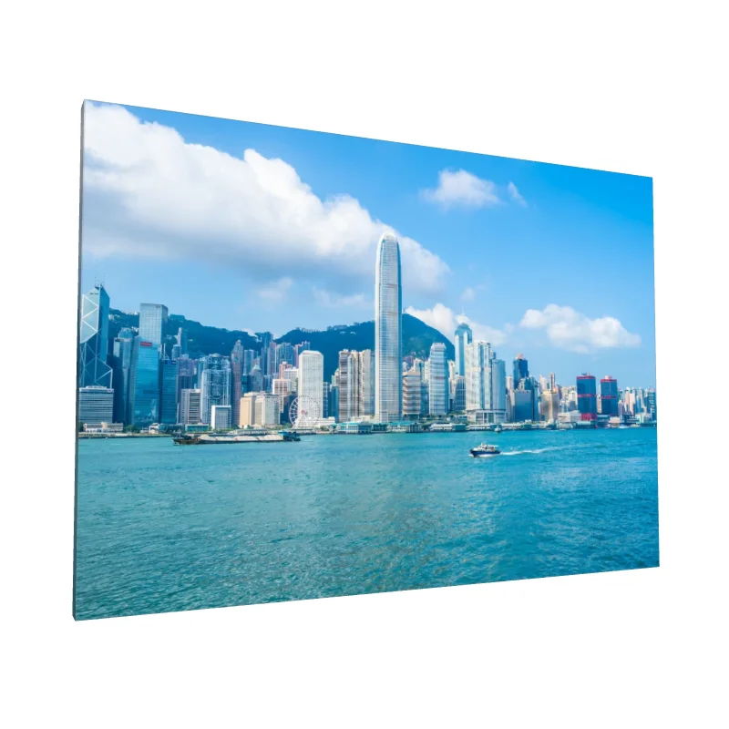 Tablou canvas: Panoramă Urbană Hong Kong Zi Senină - Image 1