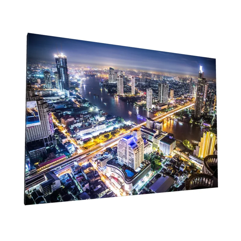 Tablou canvas: Panoramă Nocturnă a Orașului Luminat 5