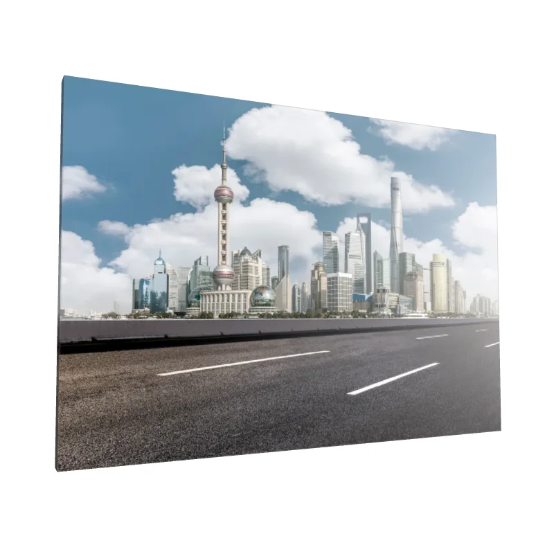 Tablou canvas: Silhouette Urbană cu Turnuri Moderne