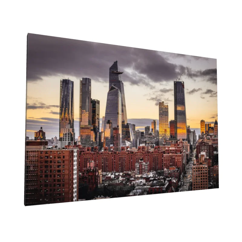 Tablou canvas: Silhouette Urbană la Apus 5 - Image 1