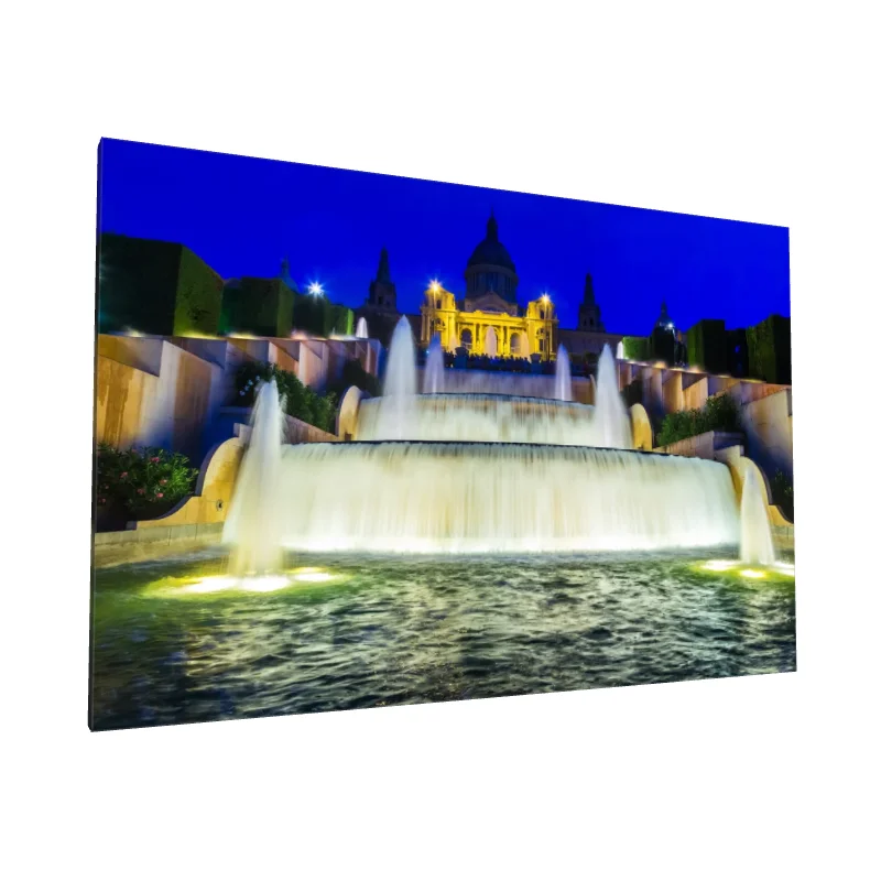 Tablou canvas: Fântânile Montjuïc Seara