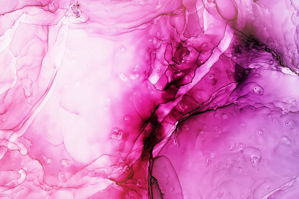 Tablou canvas: Explozie de Culoare în Nuanțe de Roz - Thumbnail 2