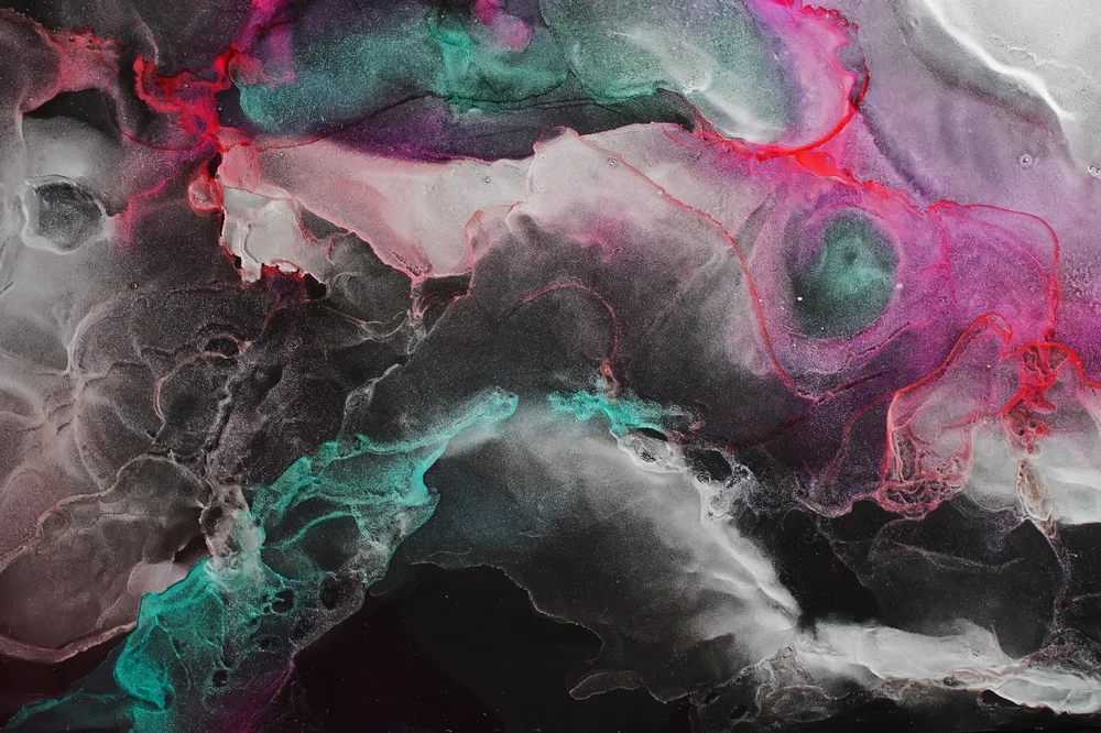 Tablou canvas: Vârtej de Culoare în Tentații Abstracte - Thumbnail 2