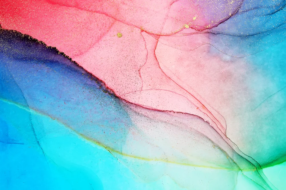 Tablou canvas: Vârtej de Culori Vibrante (2) - Thumbnail 2