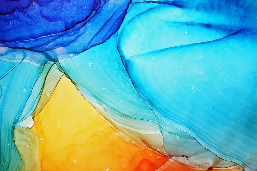 Tablou canvas: Explozie de Culori în Stil Abstract (2) - Thumbnail 2