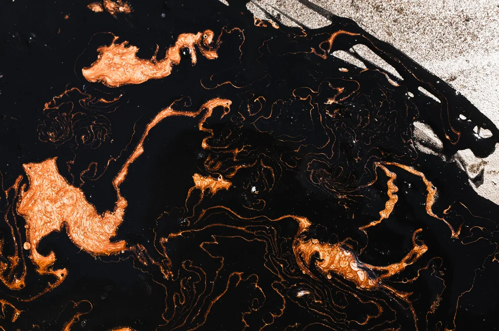 Tablou canvas: Vârtejuri Aurii pe Fundal Negru (2) - Thumbnail 2