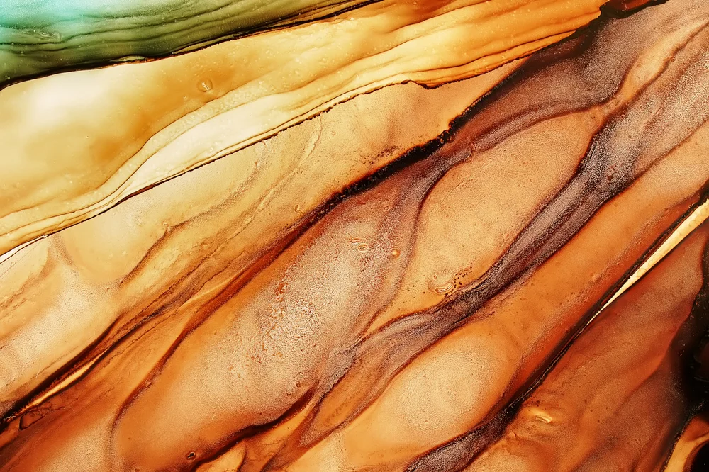 Tablou canvas: Texturi Abstracție în Tonuri Pământii - Thumbnail 2