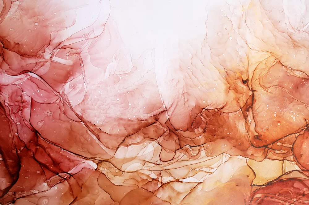 Tablou canvas: Texturi Abstracte în Tonuri de Roz și Portocaliu - Thumbnail 2