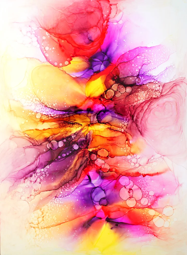 Tablou canvas: Explozie de Culori în Artă Abstractă - Thumbnail 2