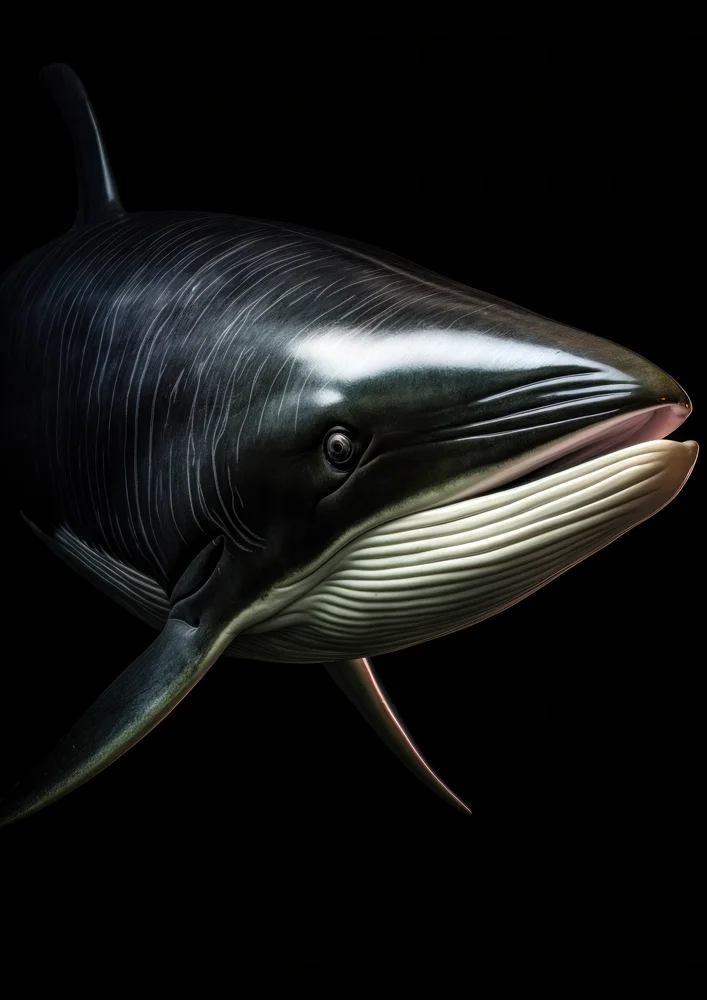 Tablou canvas: Balena în Lumină Subacvatică - Thumbnail 2