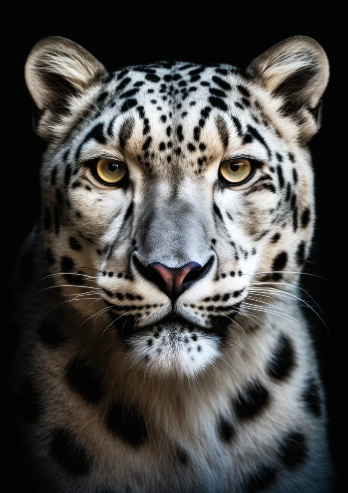 Tablou canvas: Portret de Leopard în Detalii Realiste - Thumbnail 2