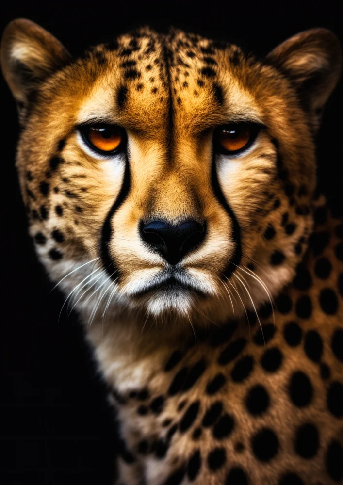 Tablou canvas: Portret Detaliat de Gepard - Thumbnail 2