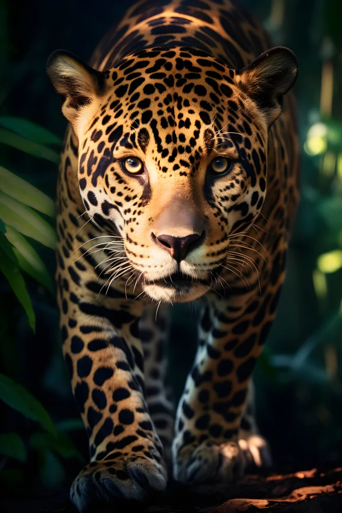 Tablou canvas: Jaguar în Pădurea Tropicală - Thumbnail 2