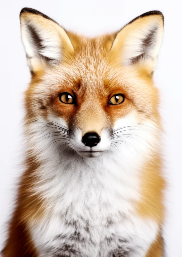 Tablou canvas: Portret Detaliat de Vulpe Roșie - Thumbnail 2