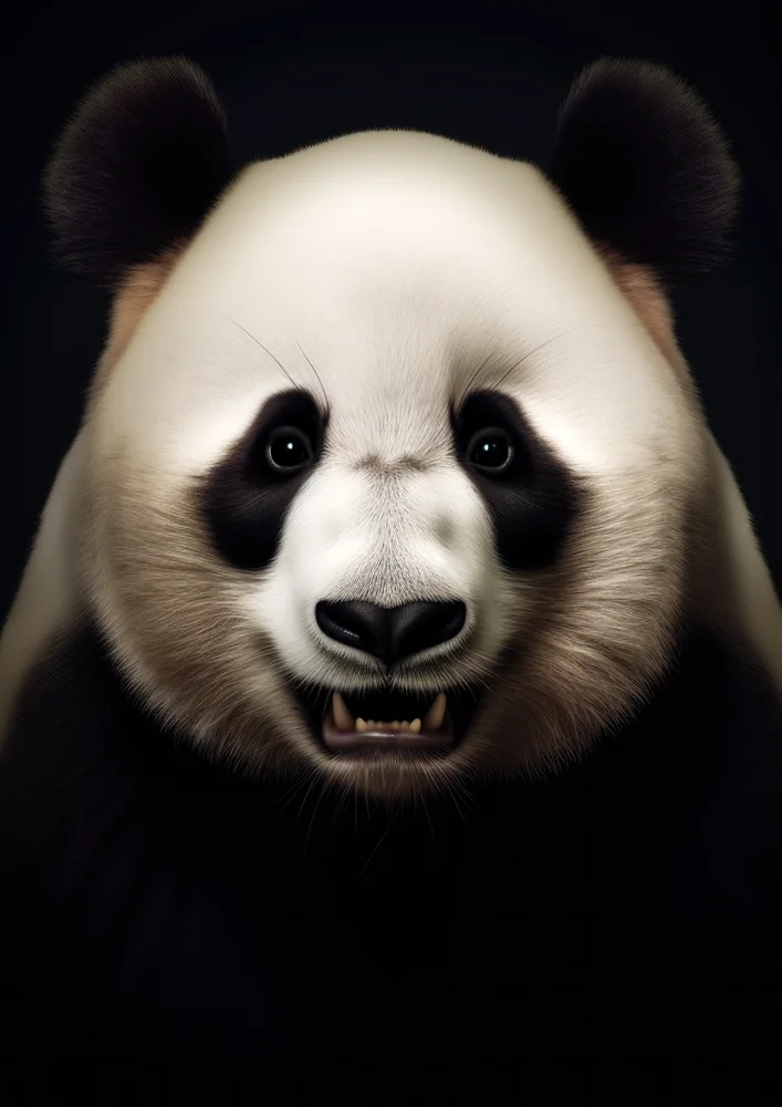 Tablou canvas: Portret Realist de Urs Panda (2) - Thumbnail 2