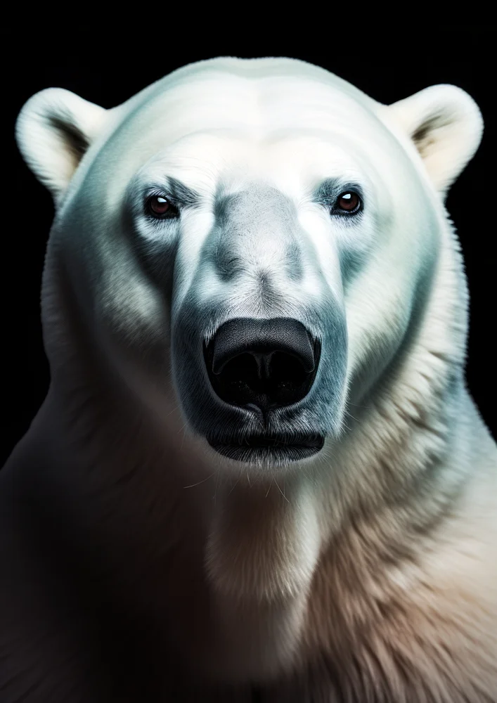 Tablou canvas: Portret Detaliat de Urs Polar - Thumbnail 2