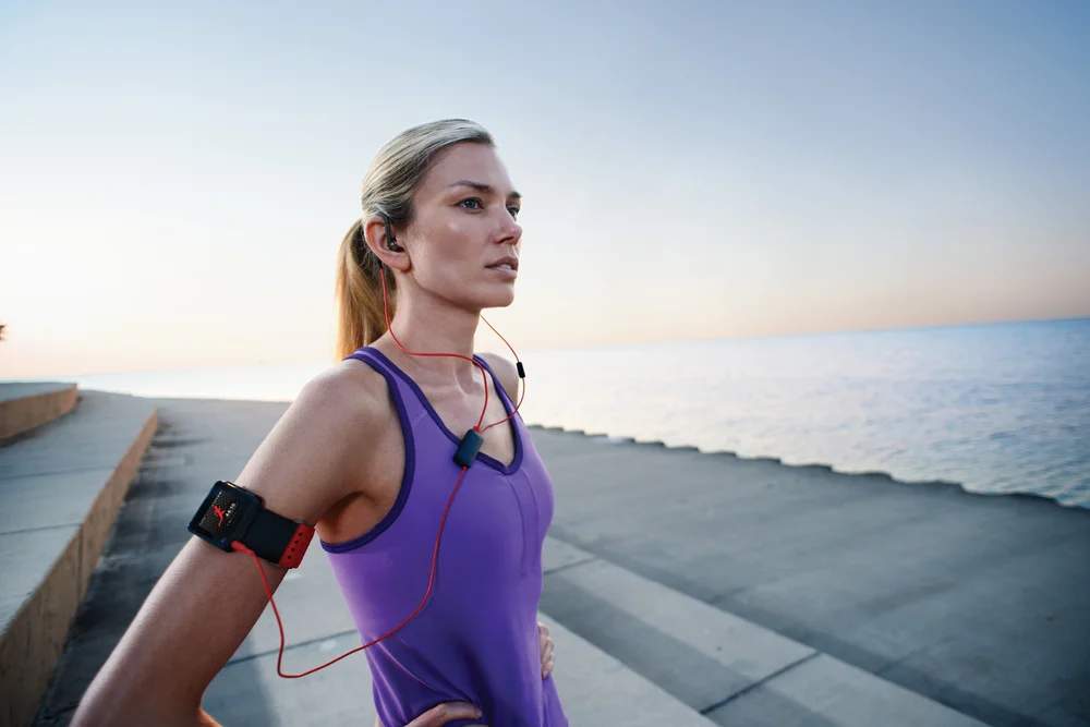 Tablou canvas: Jogging la Malul Mării - Thumbnail 2