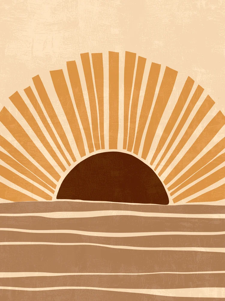 Tablou canvas: Răsărit Boho în Tenta Maro - Thumbnail 2