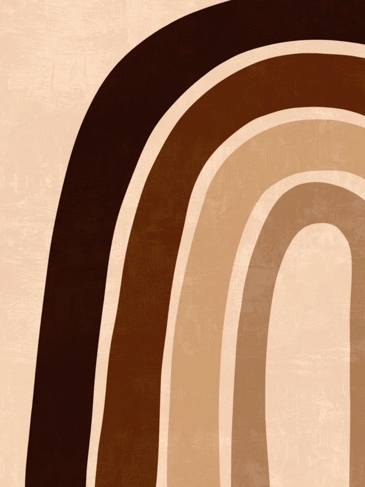 Tablou canvas: Arce Boeme în Nuanțe Pământii - Thumbnail 2