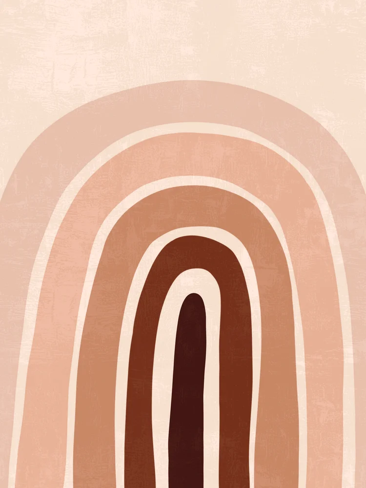 Tablou canvas: Curcubeu Boem în Nuanțe de Pământ - Thumbnail 2