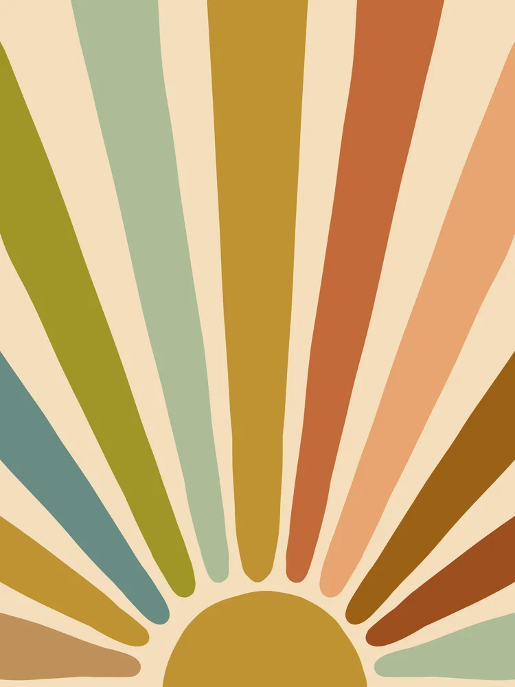 Tablou canvas: Raze Solare în Paletă Boemă - Thumbnail 2