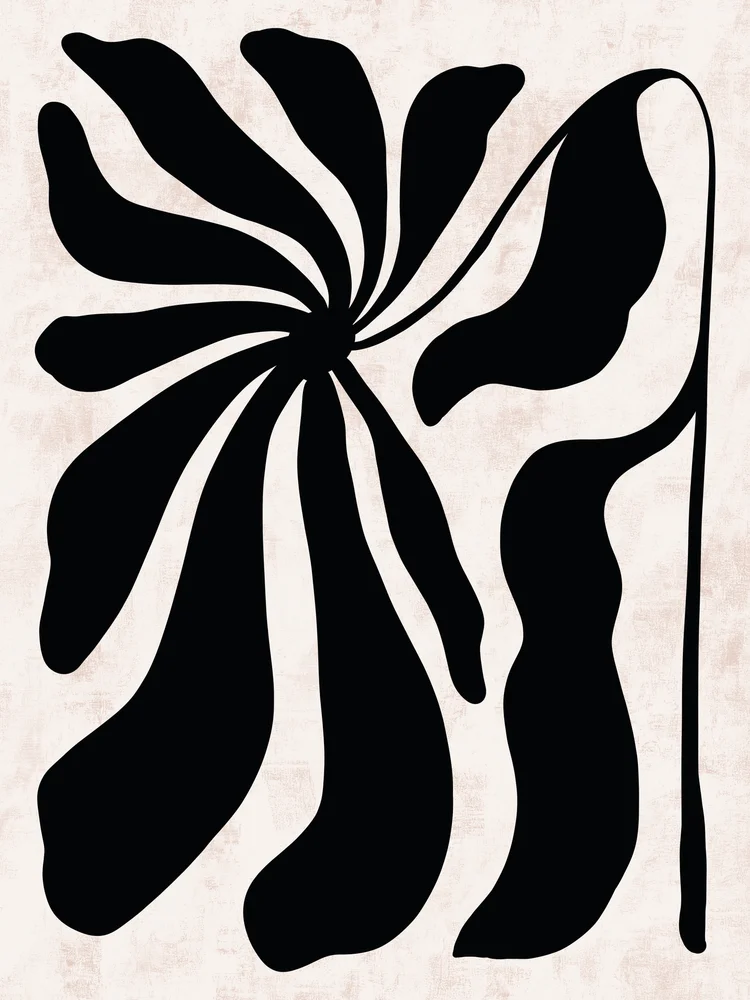 Tablou canvas: Forme Abstracțiuni cu Contrast Îndrăzneț - Thumbnail 2