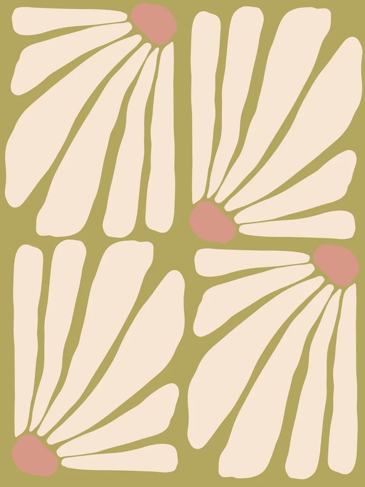Tablou canvas: Design Floral Abstracție Boemă - Thumbnail 2