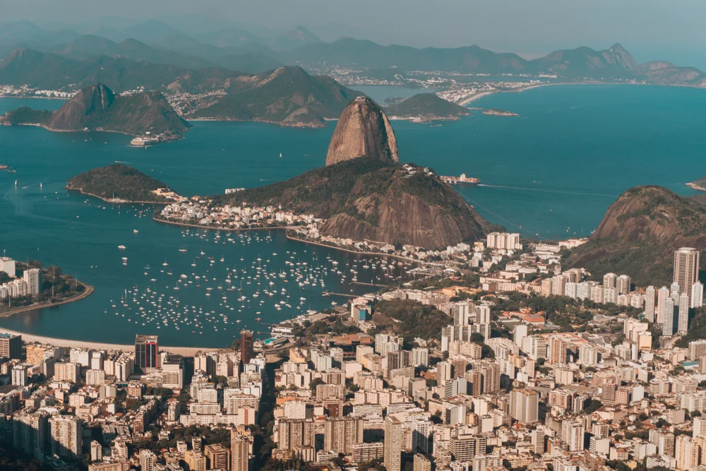 Tablou canvas: Panorama Urbană din Rio de Janeiro - Thumbnail 2