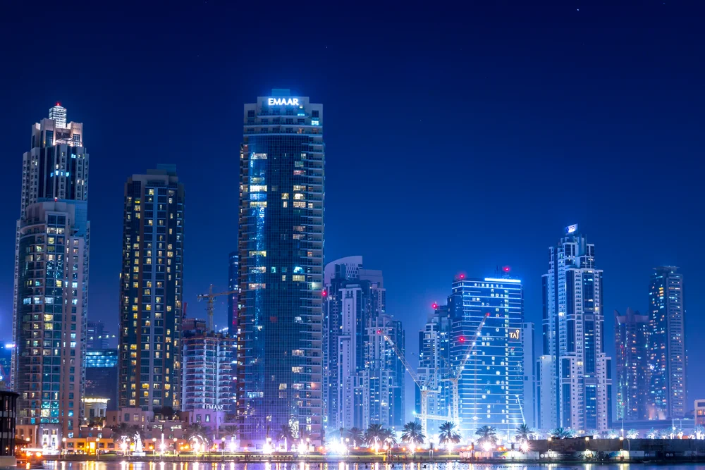 Tablou canvas: Orizont Urban Nocturn - Thumbnail 2