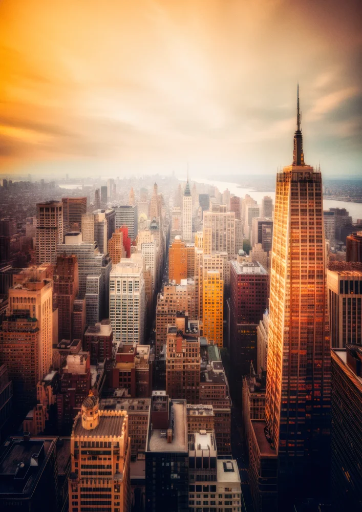 Tablou canvas: Apus Urban în Orașul New York - Thumbnail 2