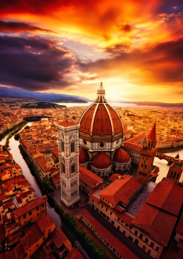 Tablou canvas: Catedrala în Lumina Apusului - Thumbnail 2