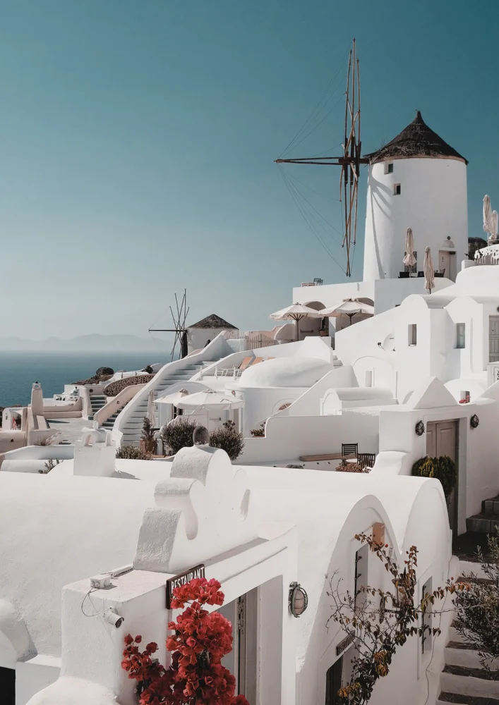 Tablou canvas: Peisaj Pitoresc din Santorini - Thumbnail 2